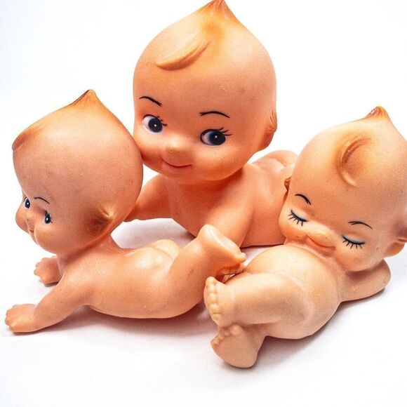 3 True Vintage Kewpie Dolls - Picture 2 of 11